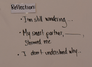 Reflection prompts 5th grade